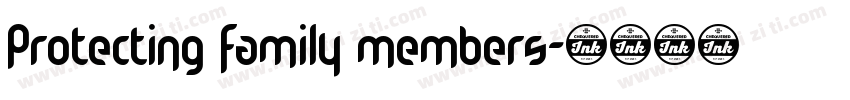 Protecting family members字体转换